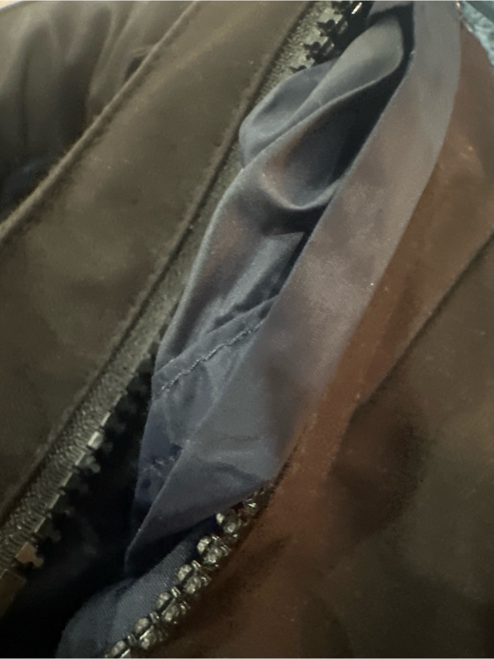 Kenneth Cole New York Black Trench Coat with Zip Chest Pocket - Picture 7 of 7